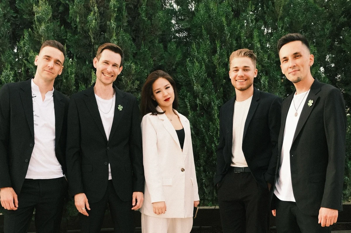 Группа «Clover Band». Фото музыкантов