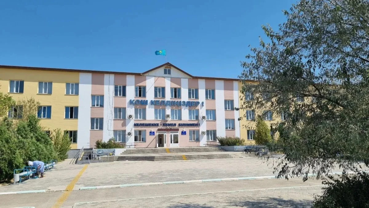 Школа №8 села Бесшокы. Фото из архива Lada.kz