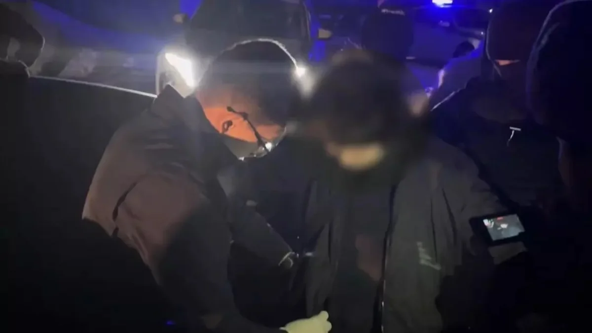 Кадр из видео: polisia.kz