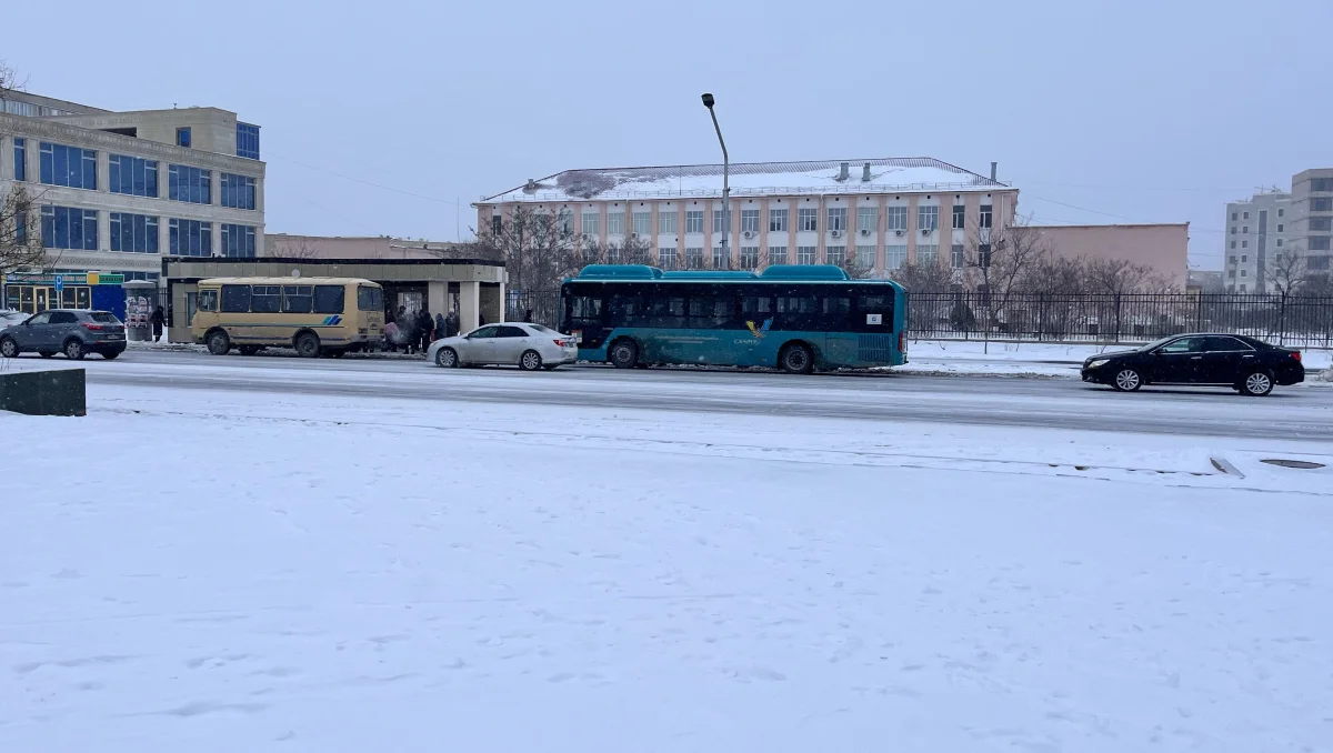 Автобус в Актау. Фото автора