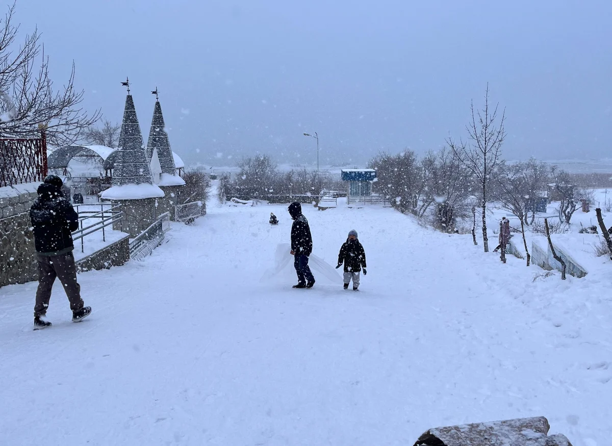 Зима в Актау. Фото жителя