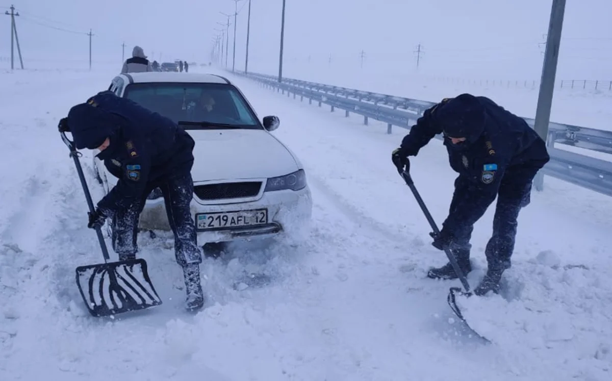 фото пресс-службы ДЧС Мангистауской области