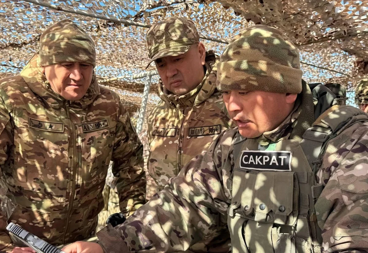 фото майора Нурбола Шалабаева