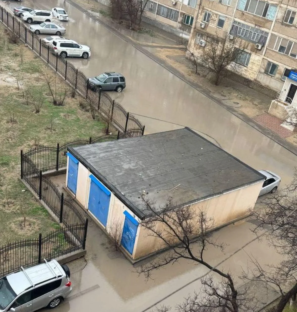 Распределительная подстанция. Фото жителей Актау