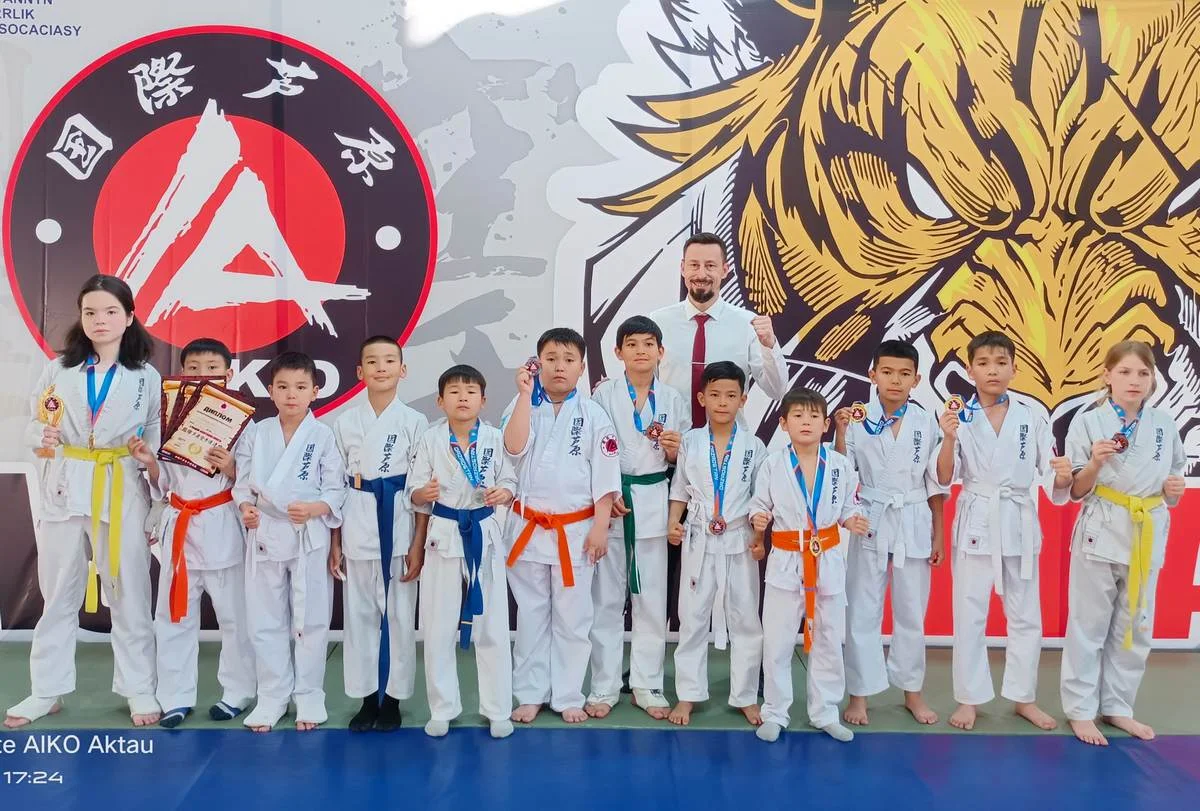 Фото предоставили в ОО «Федерация ASHIHARA KARATE» Мангистауской области