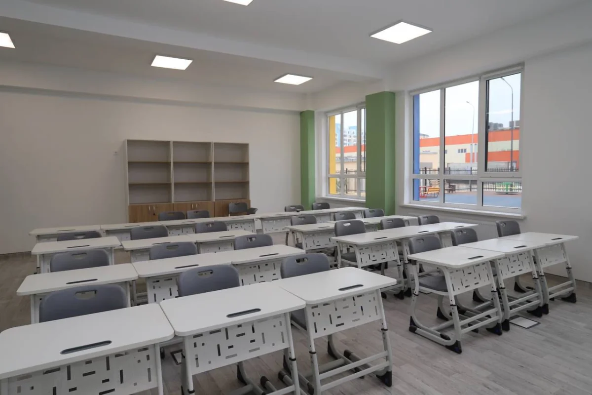 Класс в новой школе 33 микрорайона Актау. Фото из архива