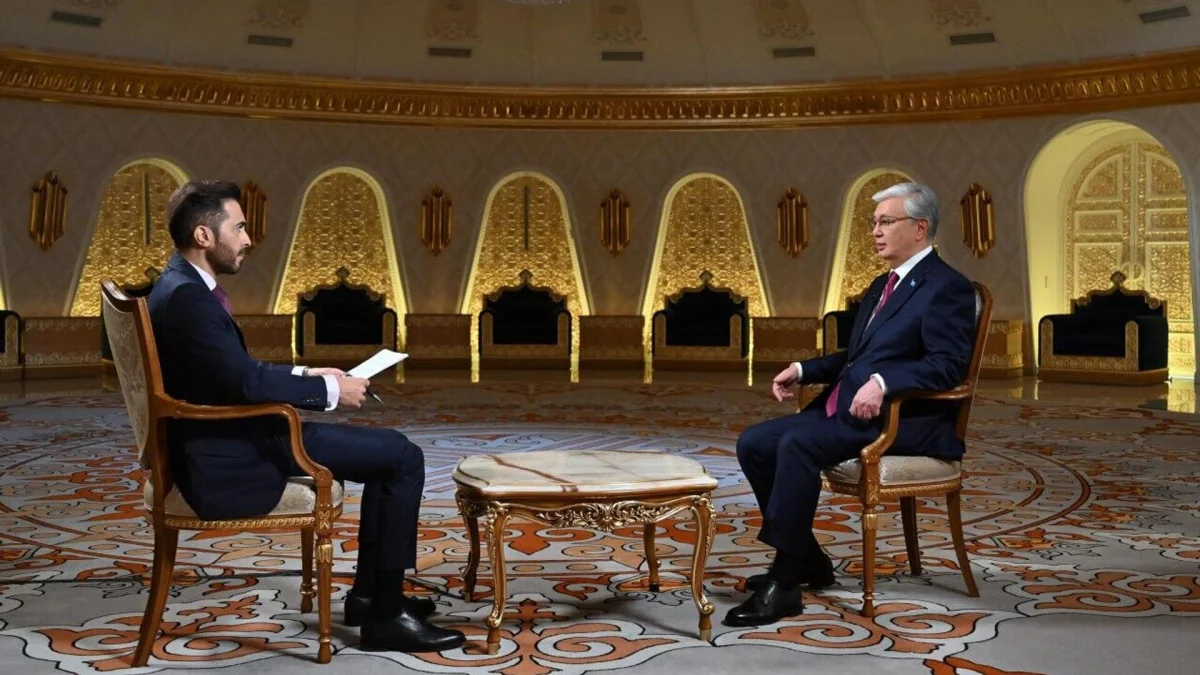 Интервью. Скриншот из видео: youtube.com/Al Jazeera English