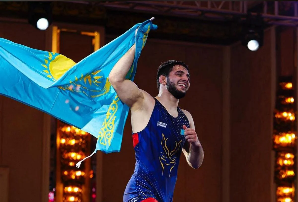 Фото предоставил вице-президент федерации борьбы Абай Смагулов