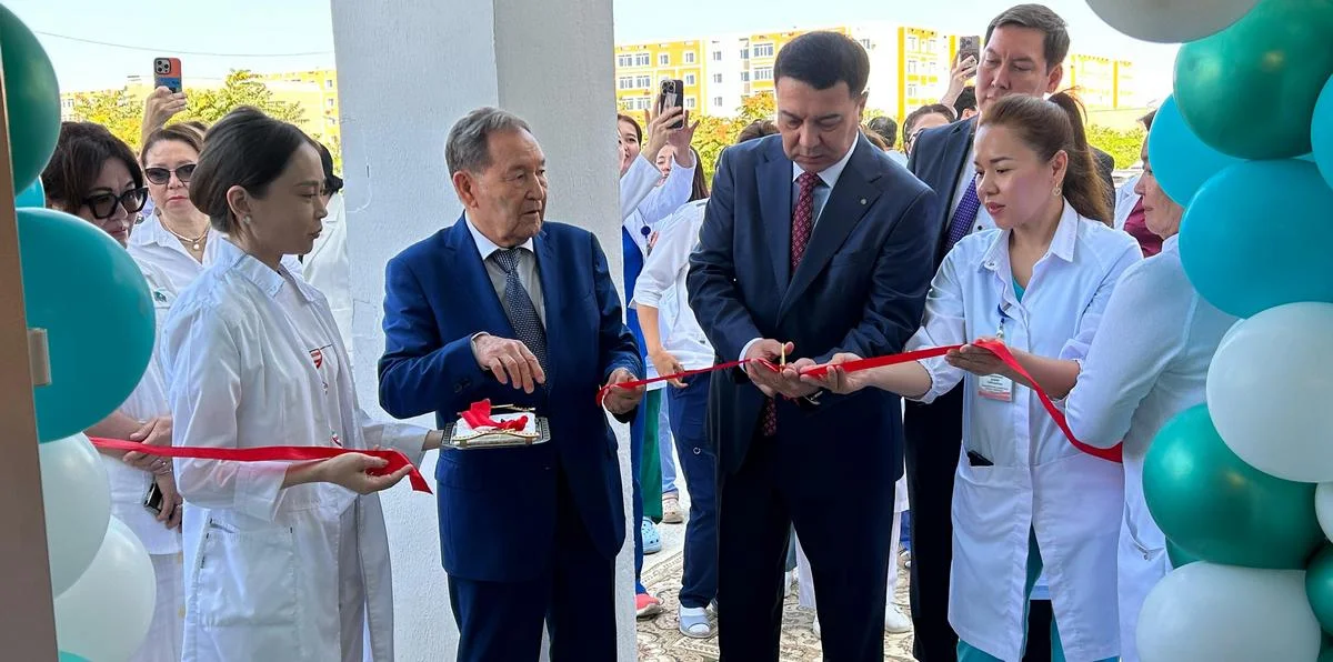 Церемония открытяи клиники. Фото предоставила пресс-служба управления здравоохранения