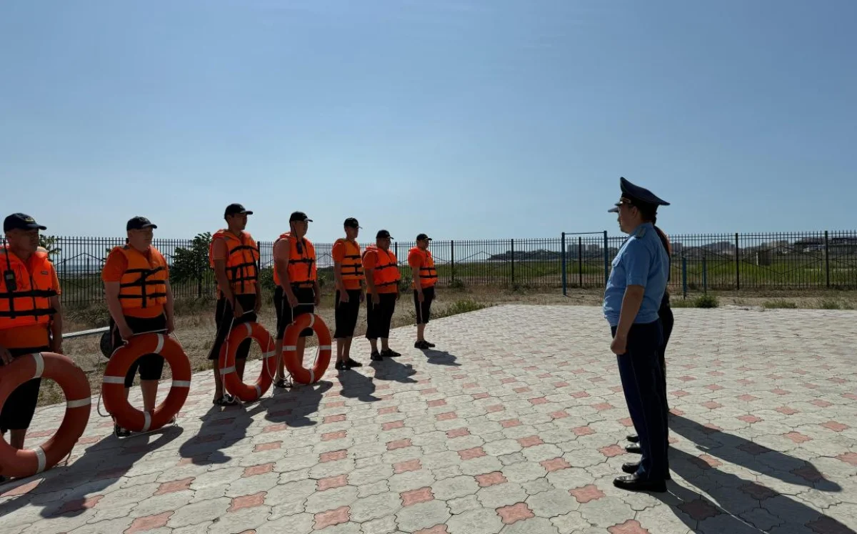 Спасатели. Фото: МЧС РК