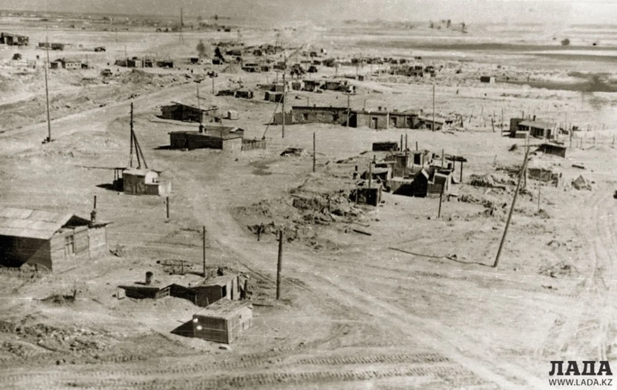 Начало обустройства Шевченко. Архив Lada.kz