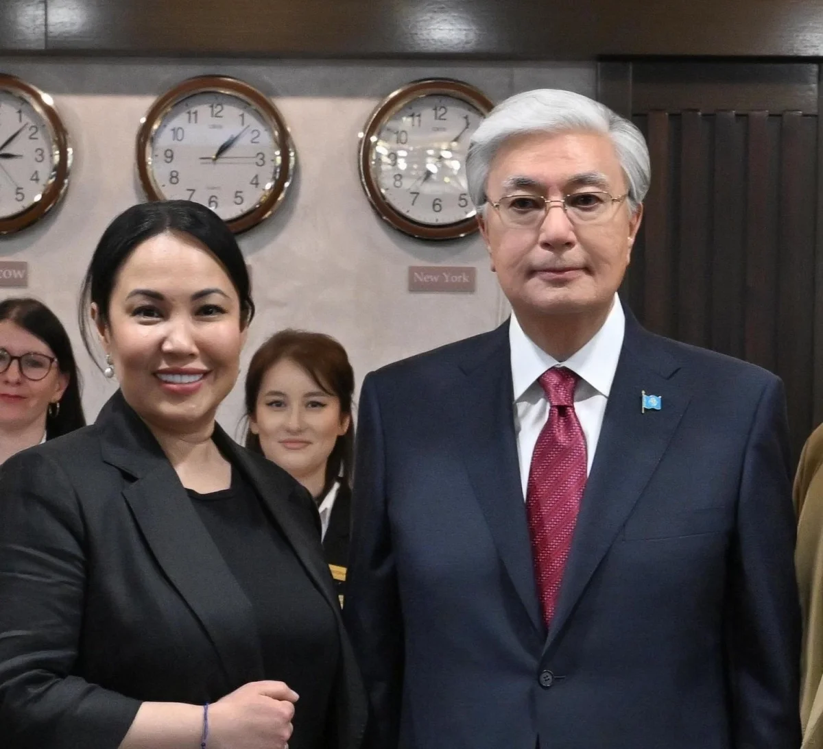 С Главой государства Касым-Жомартом Токаевым