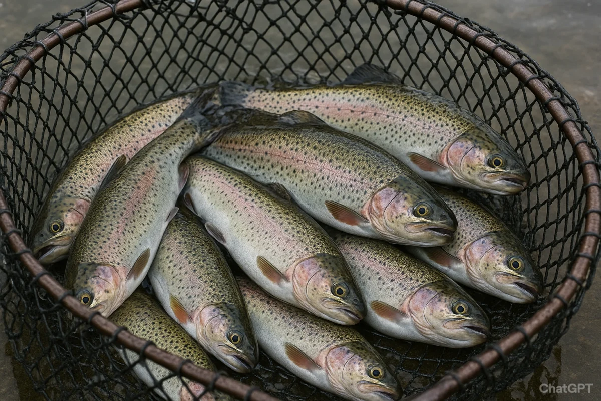 Радужная форель Фото создано с помощью ИИ