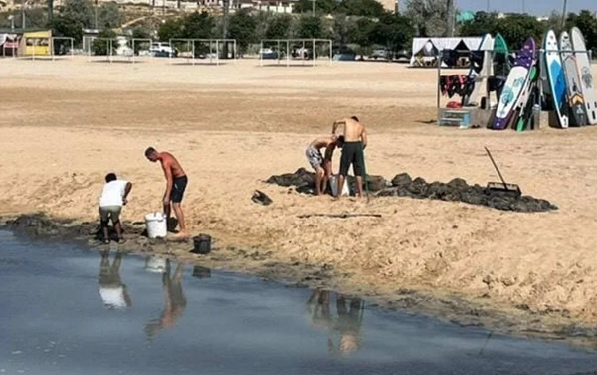 Фото прислано жителями Актау