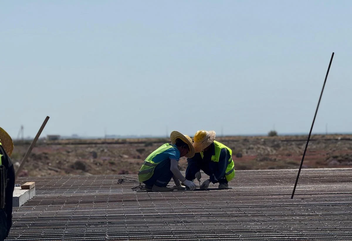 Фото пресс-службы СЭЗ «Морпорт Актау»