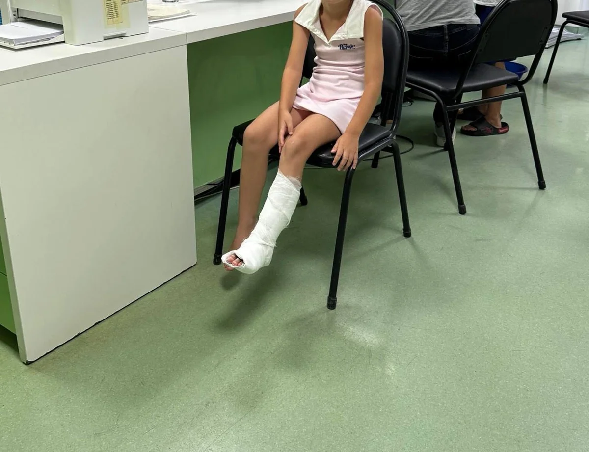 Фото предоставила мама пострадавшей девочки