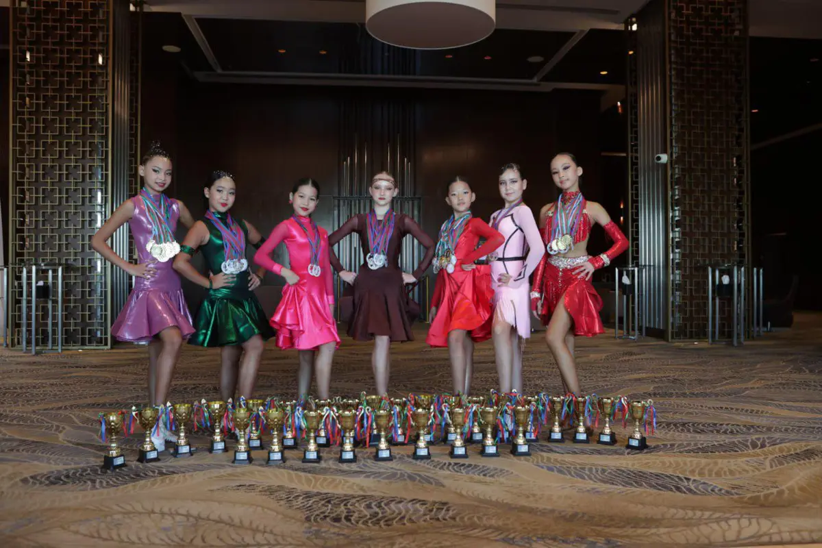 Призеры соревнований. Фото предоставлено хореографом