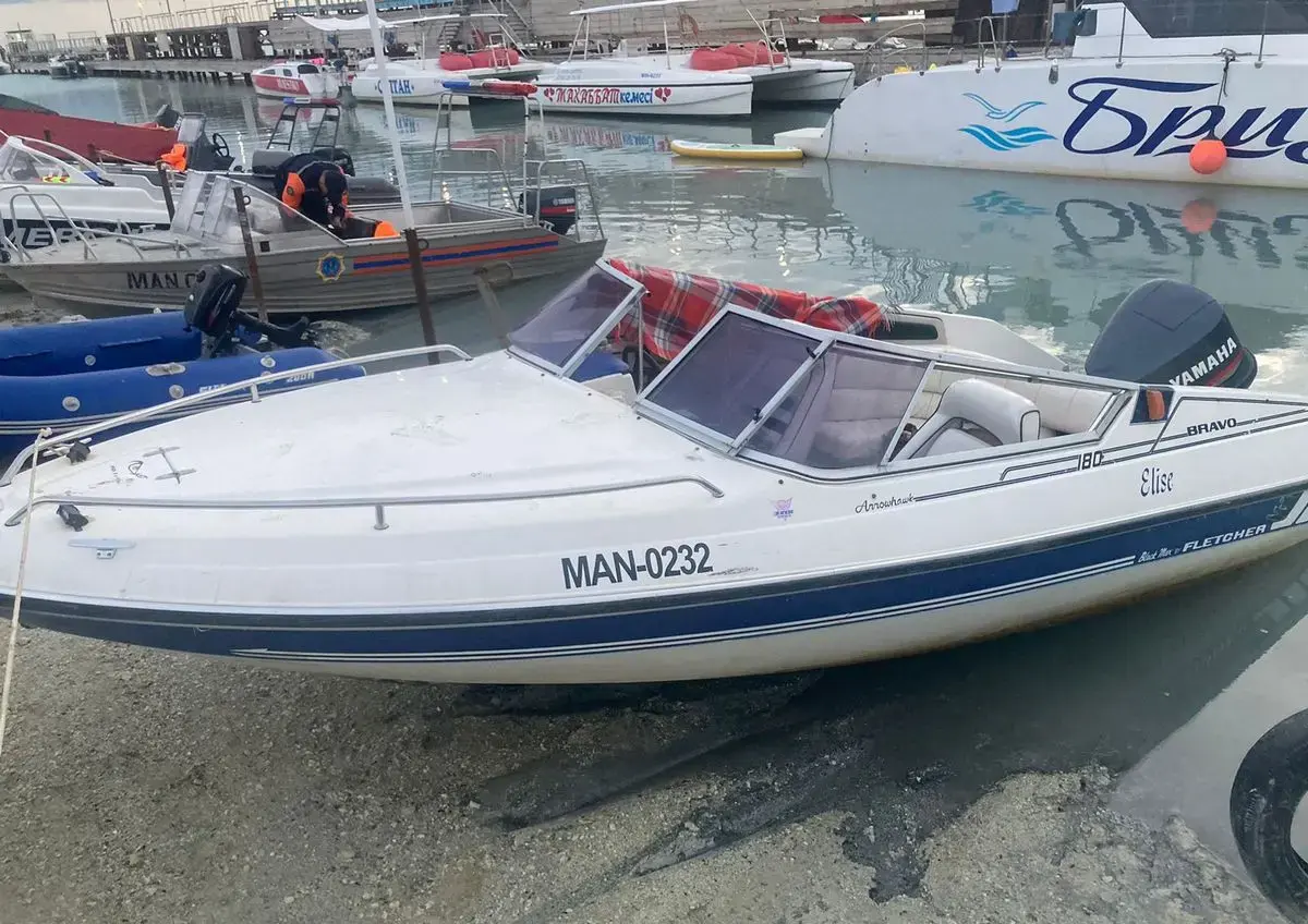 Один из участников аварии. Фото предоставили в яхт-клубе