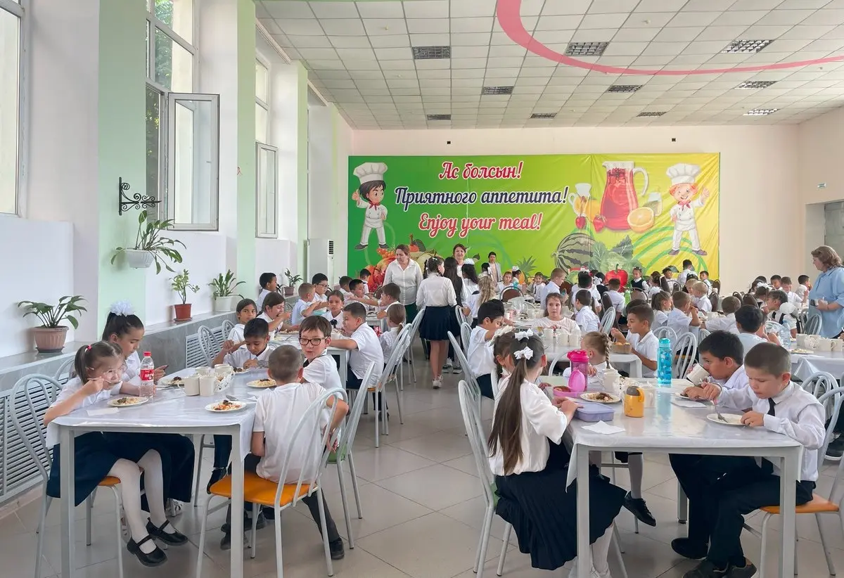 Школьная столовая №2. Фото Аяулым Бейсеновой