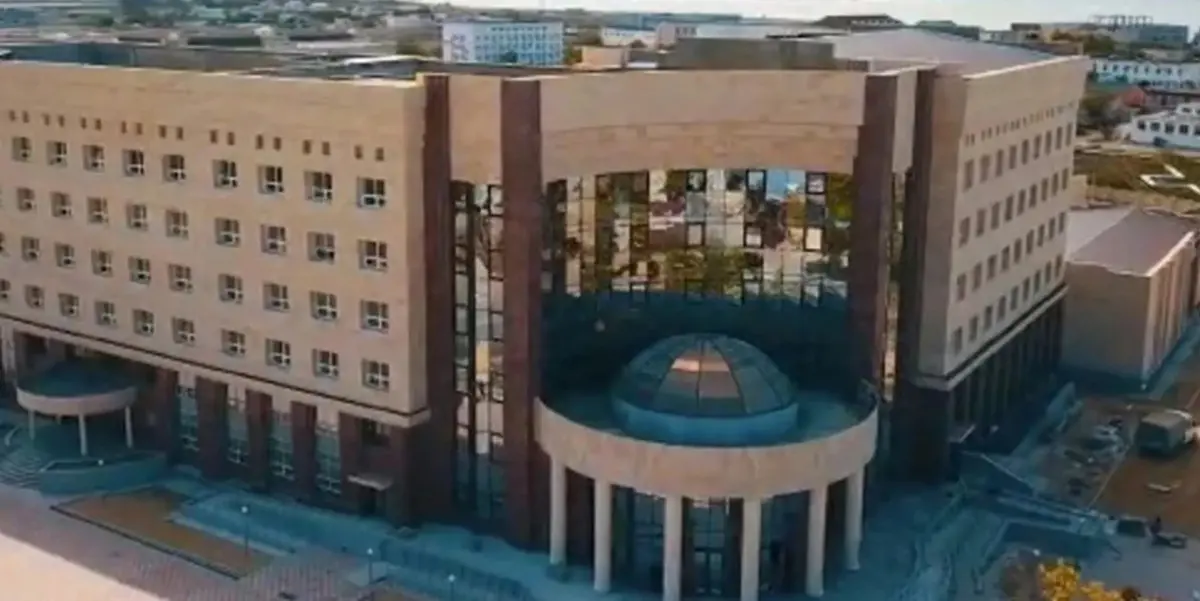 Здание онкоцентра в Актау. Фото из архива Lada.kz