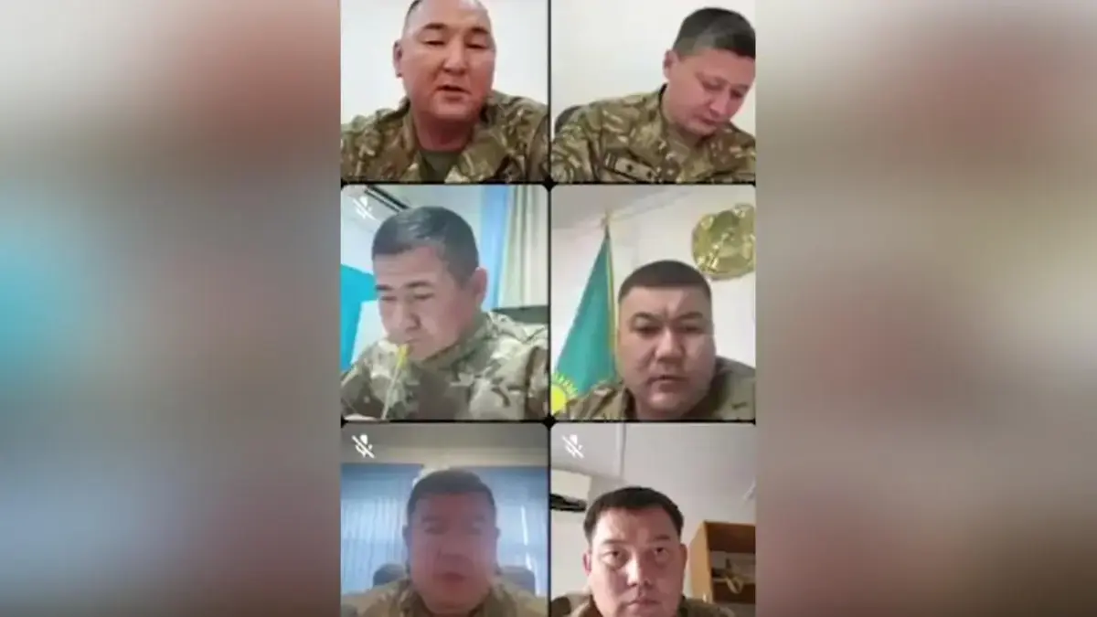 Кадр из видео: t.me/kozachkow - NUR.KZ