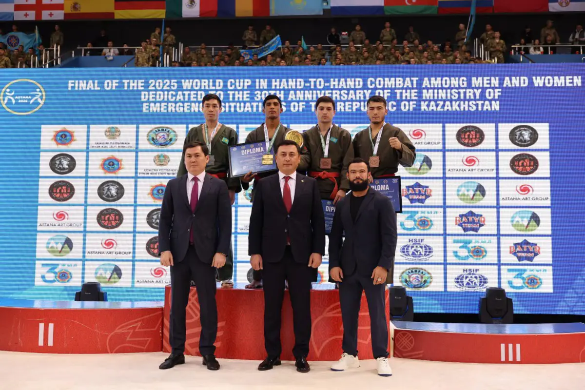 фото регионального управления «Батыс» Национальной гвардии РК