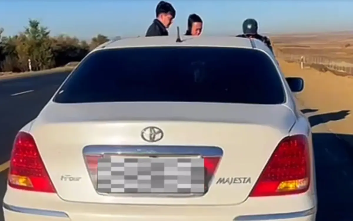 Фото - скриншот видео ДП Актюбинской области