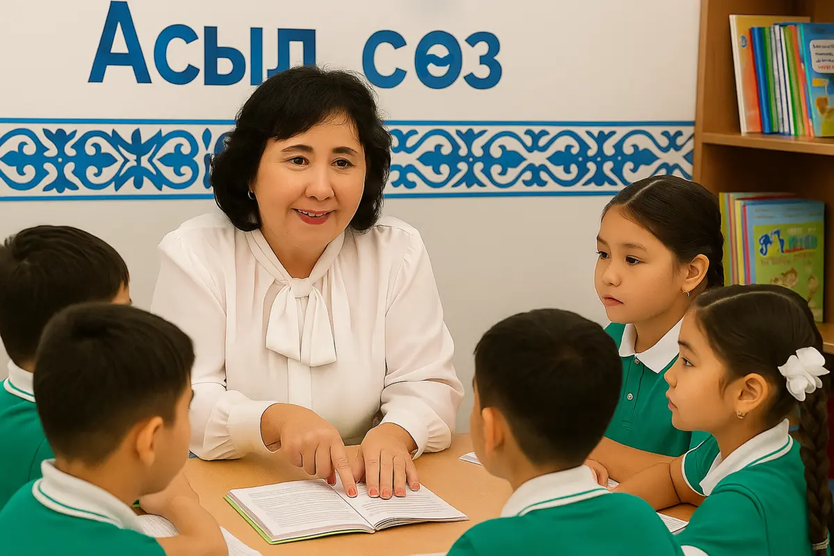 Фото предоставила педагог Алмагуль Кайыркожа