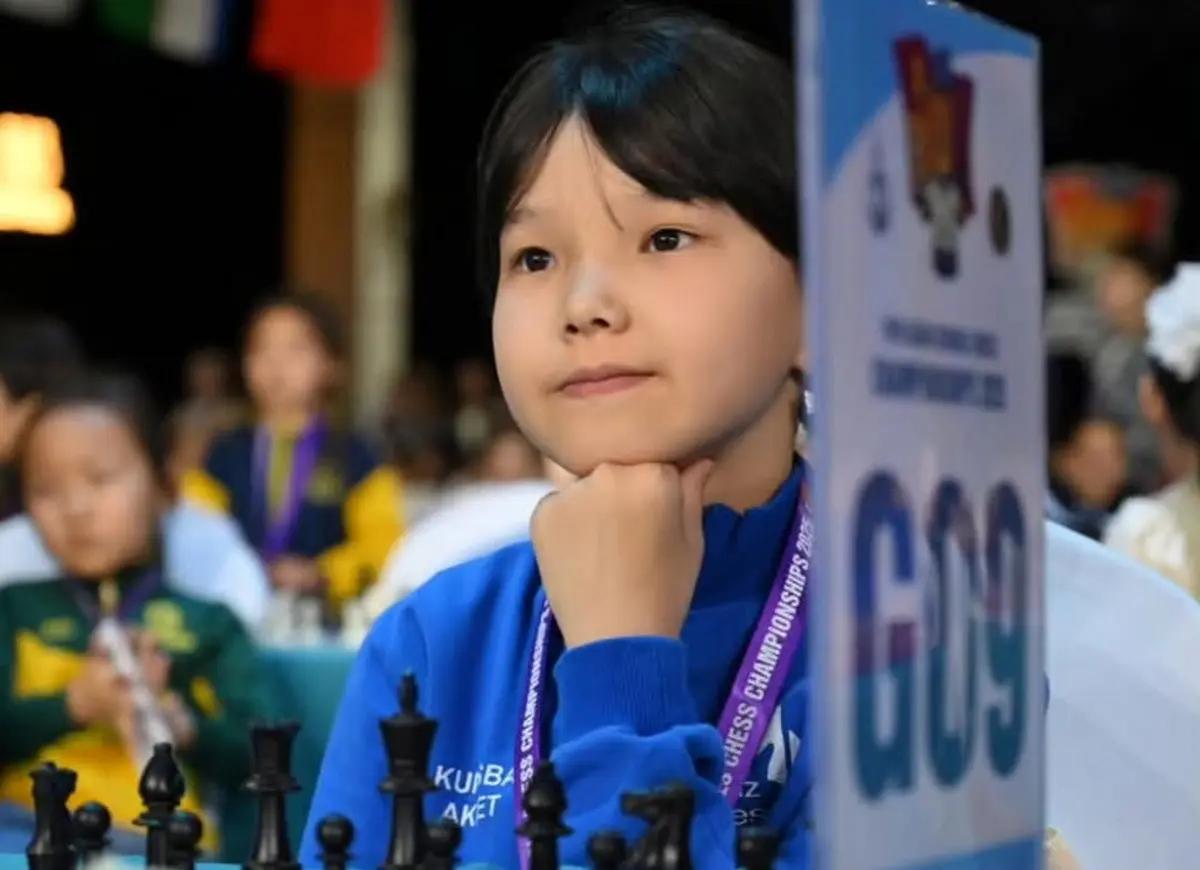 Акниет Кумисбай. Фото филиала шахматной федерации Казахстана по Мангистауской области