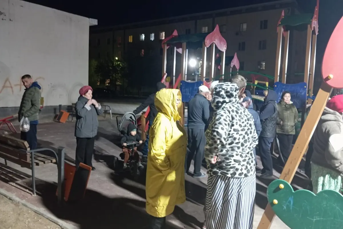 фото прислано жителями Актау для Lada.kz