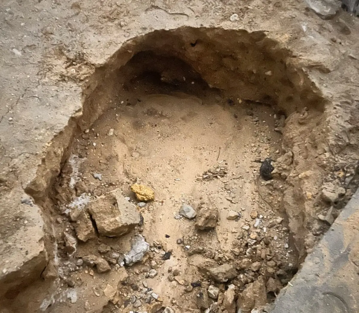 Место происшествия. Фото родственников