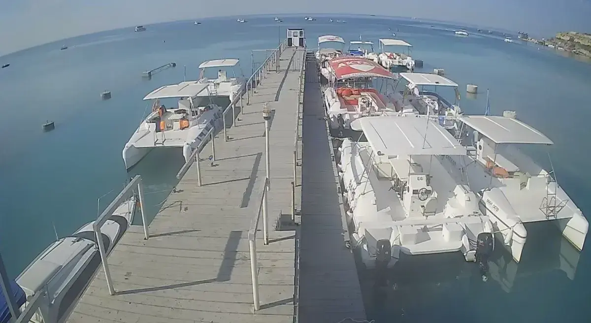 Причал ОО «Яхт-клуб «Бриз» в Актау. Фото из архива Lada.kz