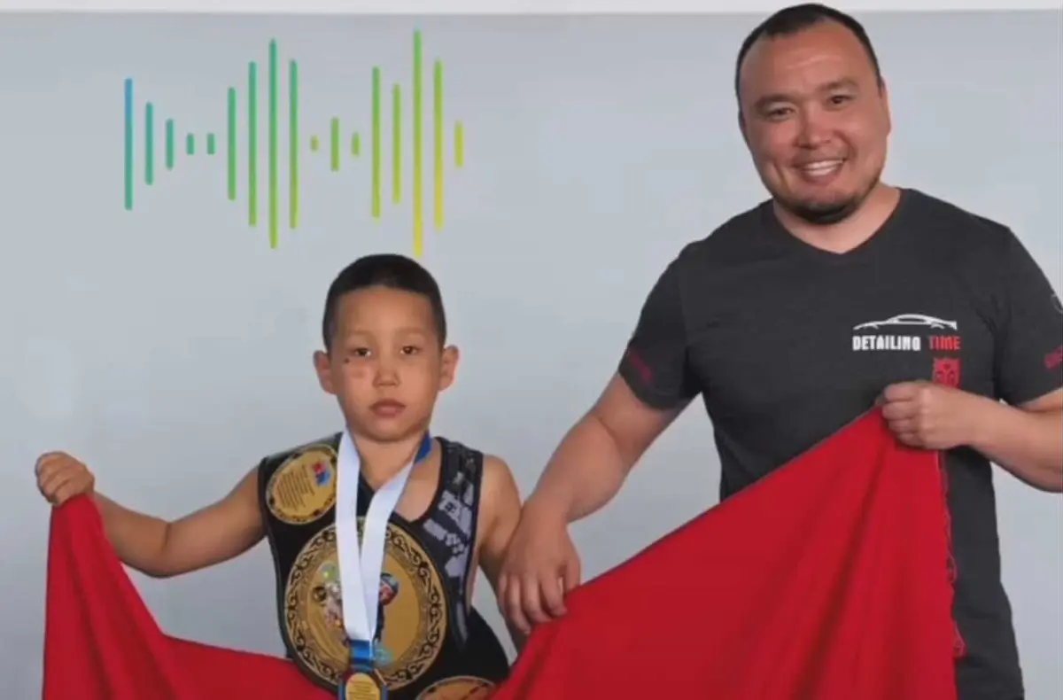 Фото предоставлено отцом ребенка Бекзатом Джортановым