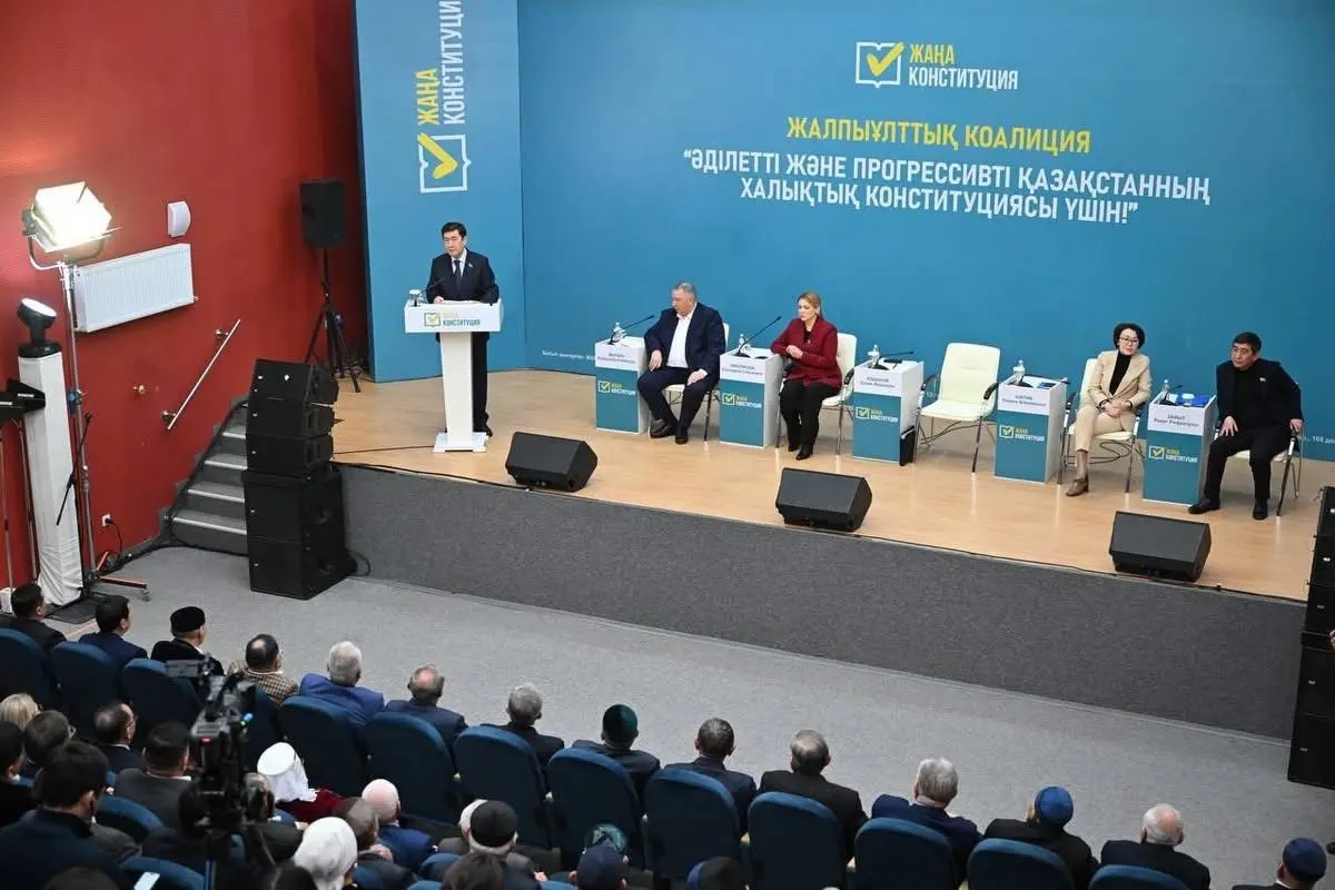 Общенациональная коалиция провел встречу с активистами и представителями интеллигенции Мангистауской области