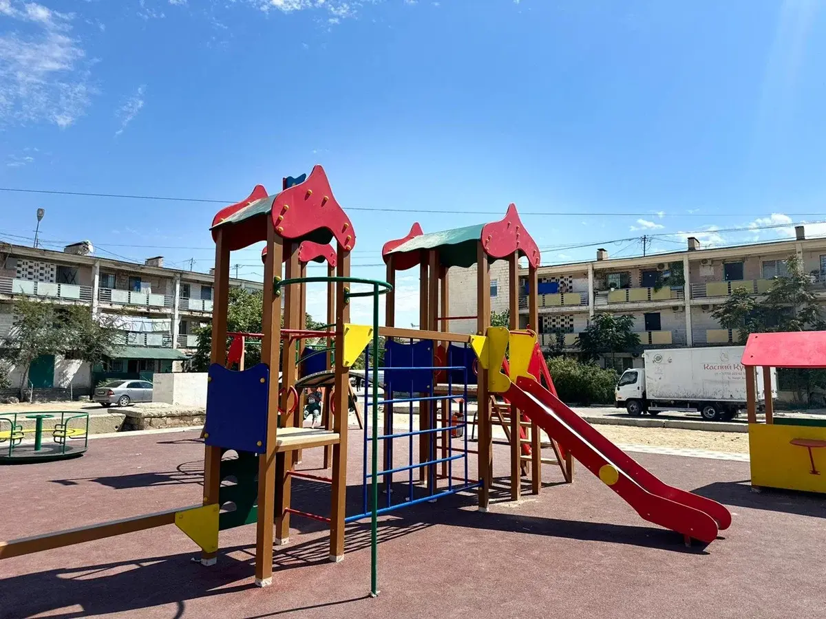 Уровень износа детских площадок в Актау составляет 40 процентов