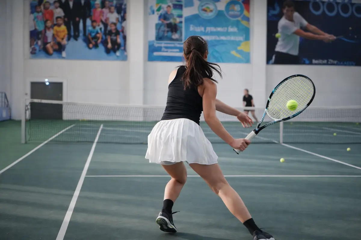 Теннисный центр в Актау: как тренируют будущих чемпионов