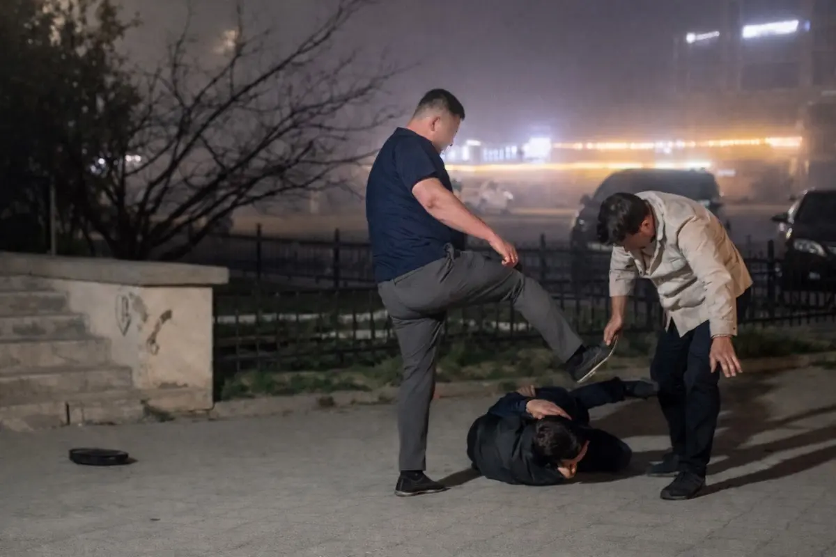 Кадр видео, улучшенный с помощью ИИ