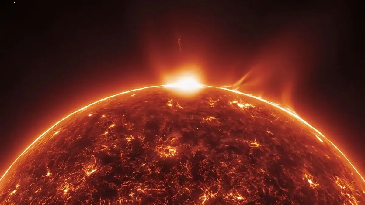 На Солнце зафиксирован взрыв сверхсилы
