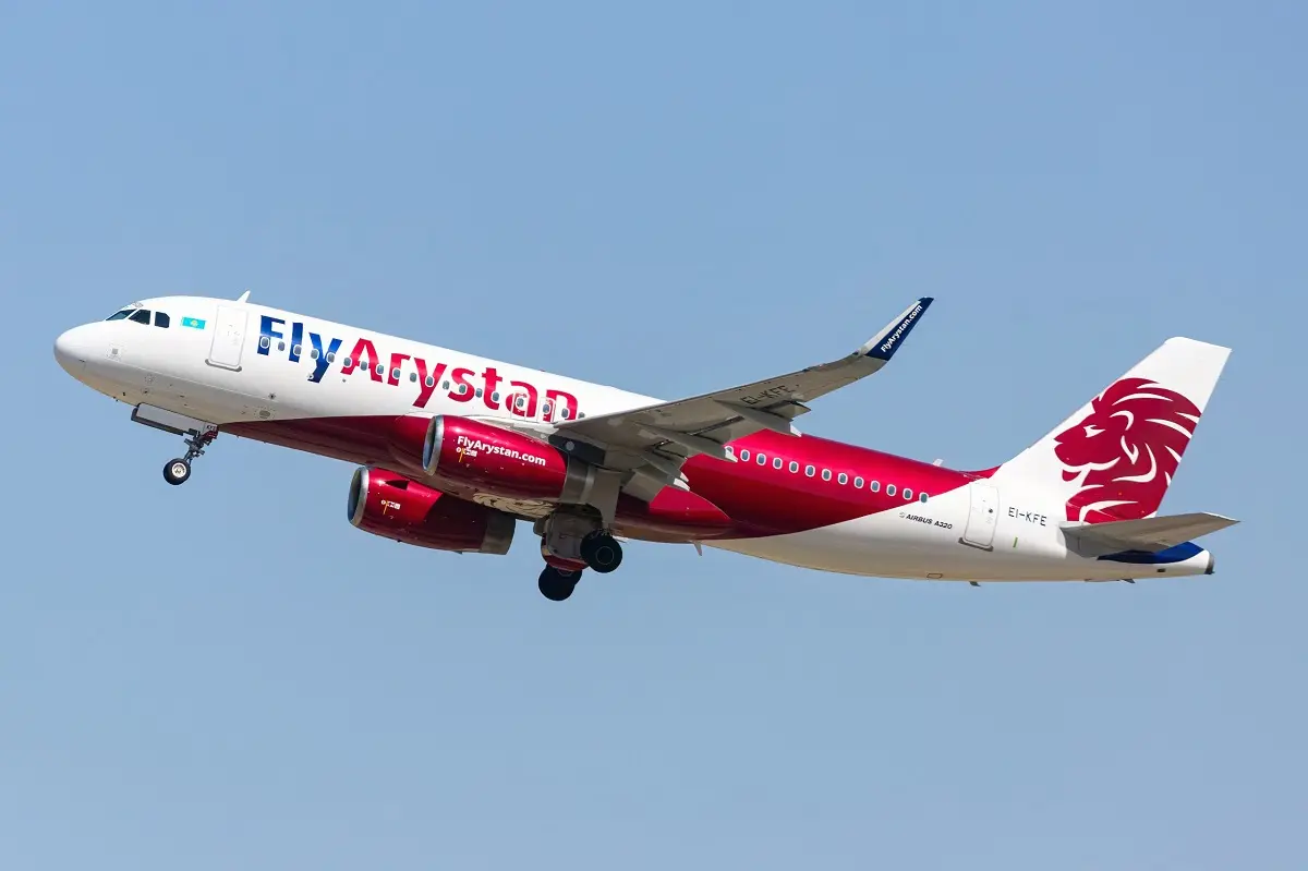 Фото авикомпании FlyArystan