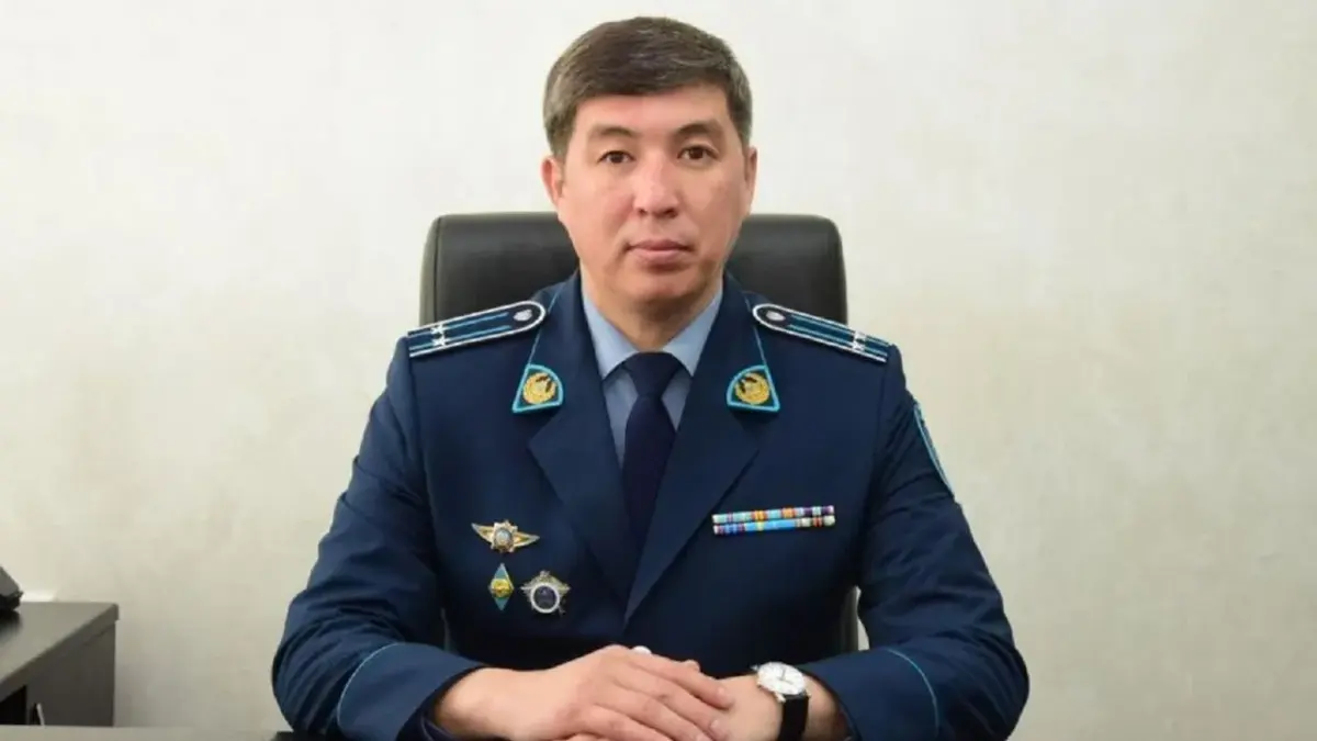 Экс-руководитель полиции Атырау водворен в изолятор временного содержания