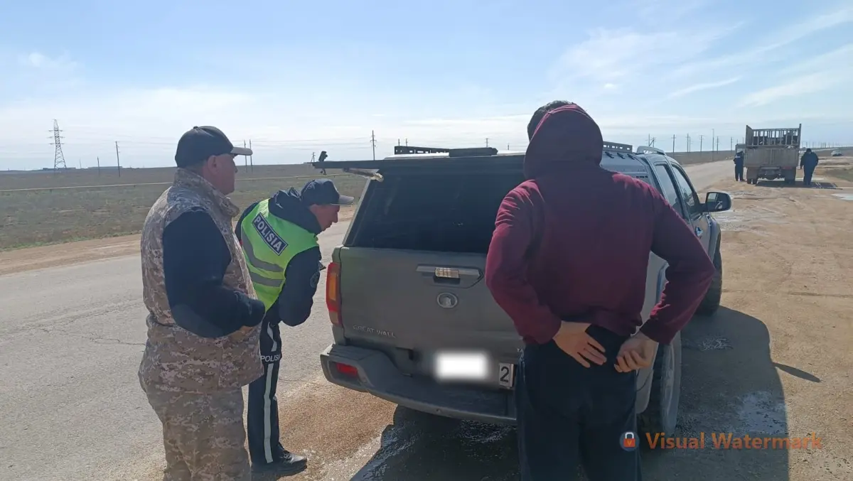 Фото: управление рыбной инспекции Мангистауской области