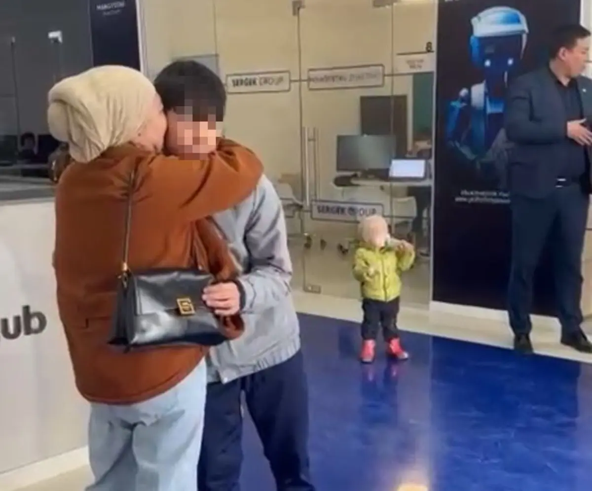 Скриншот из видео, размещенного в соцсетях