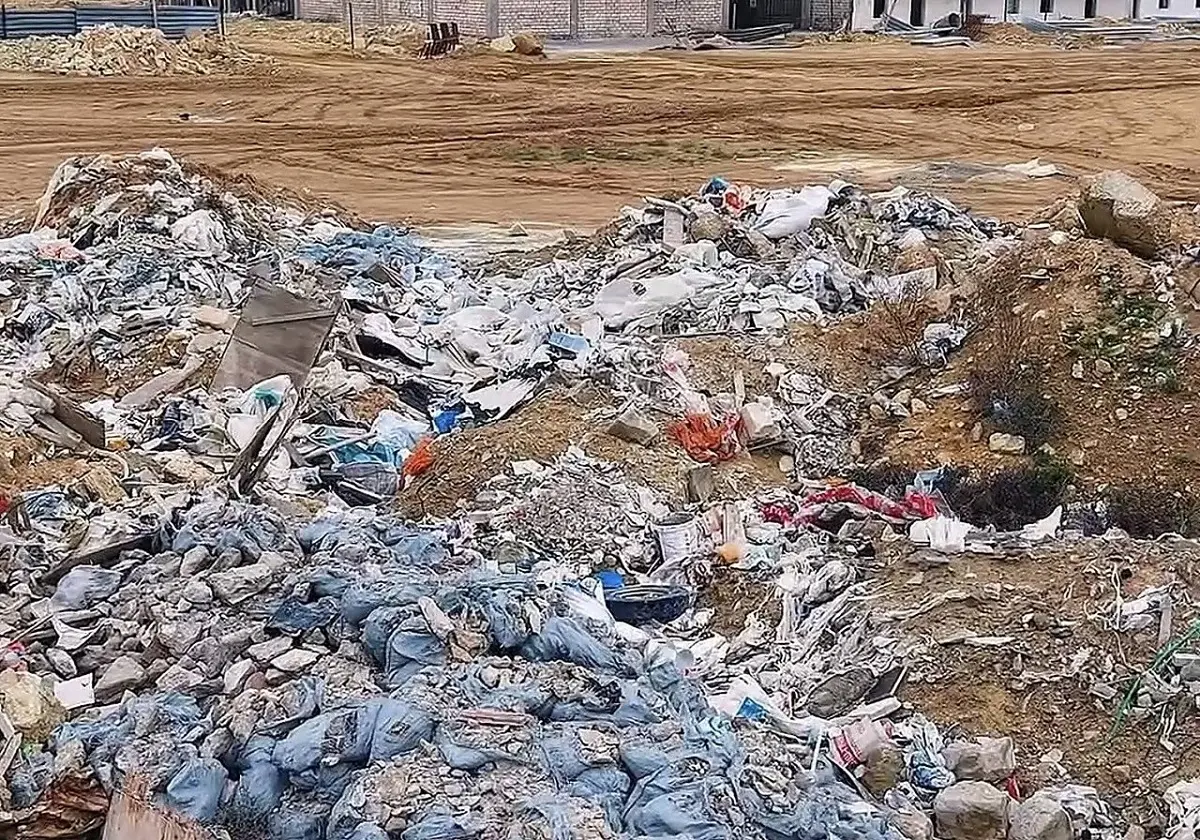 Борьба с мусором: в Актау вновь выявлены несанкционированные свалки