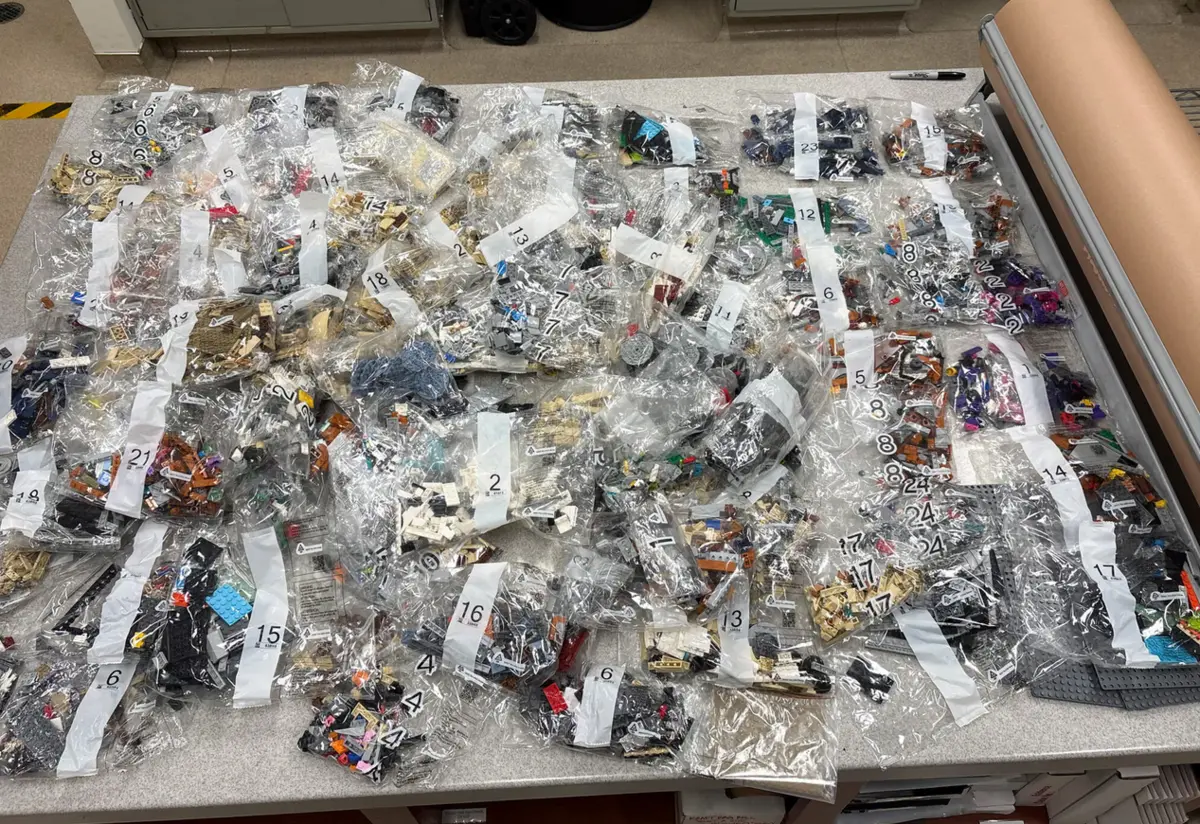 Мужчина заработал более 2,5 млн рублей, заменяя детали из наборов Lego на макароны