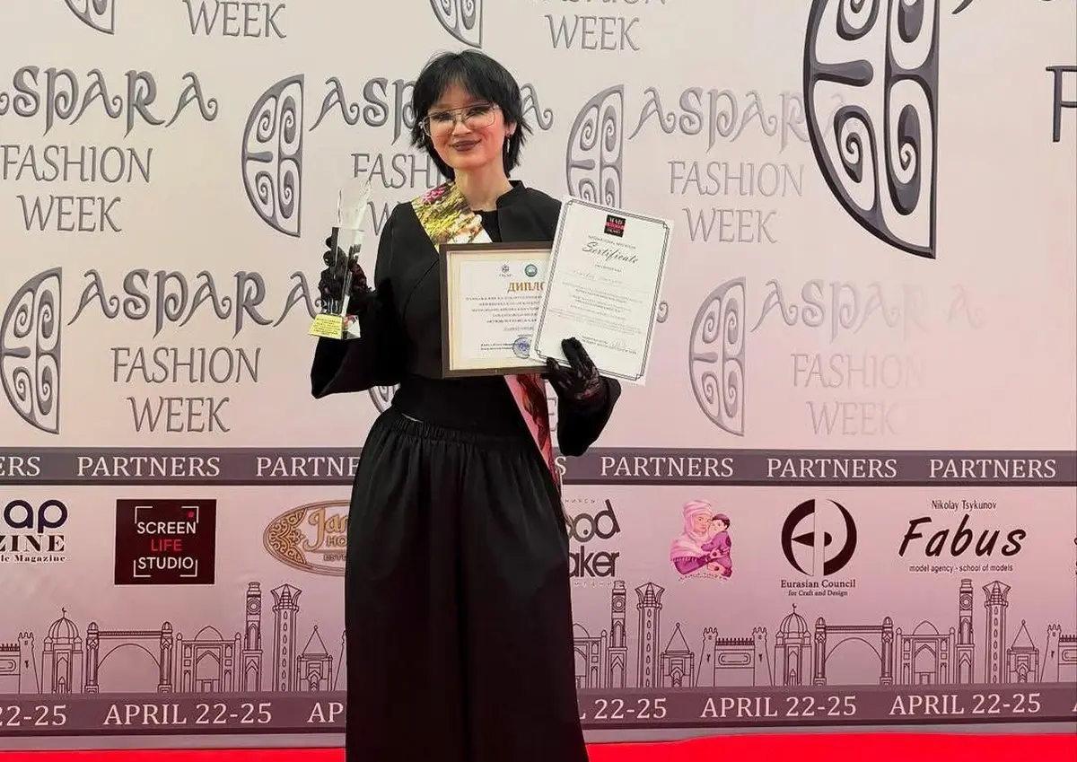 Студентка из Жанаозена примет участие в неделе моды в Милане