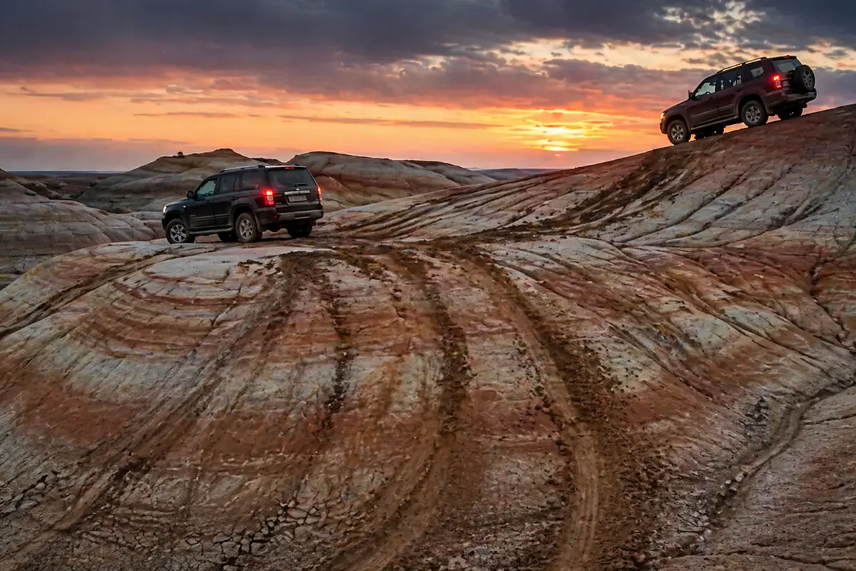 Фото автора из архива Lada.kz, улучшенное при помощи ИИ