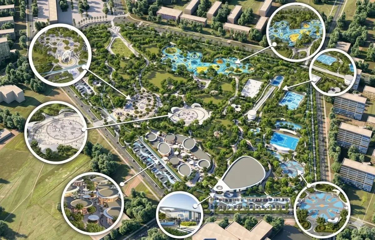 На благоустройство парка «Акбота» в Актау спонсоры потратят 2,5 млрд тенге