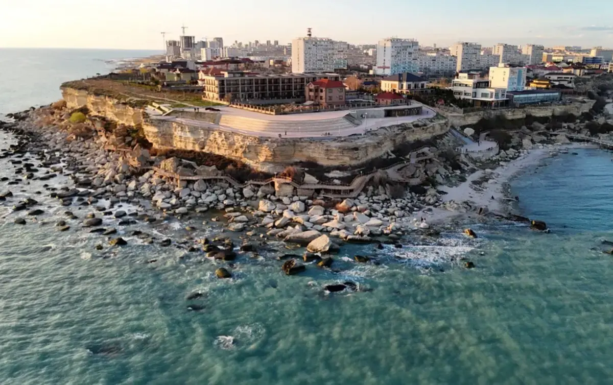 Фото прислано жителями Актау для Lada.kz