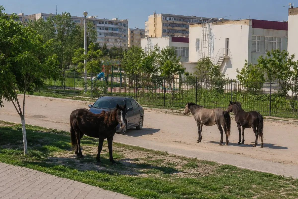 Фото из архива Lada.kz, улучшенные при помощи ИИ