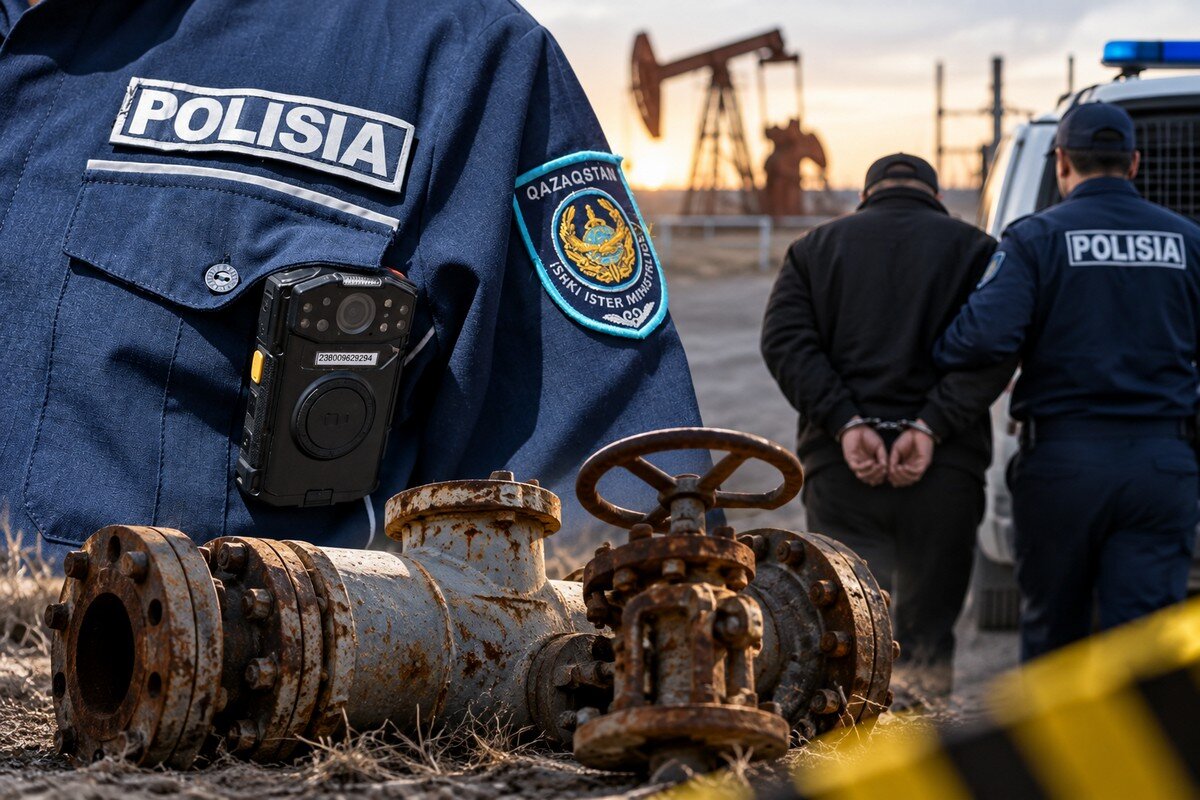 Фото МВД РК, сгенерировано при помощи ИИ